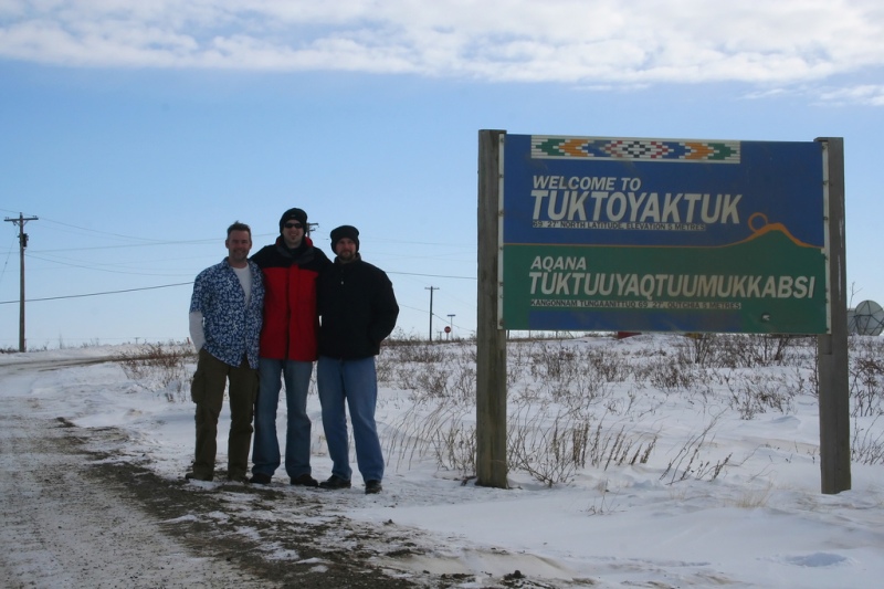 Tuktoyaktuk, Northwest Territories. Could this sleepy Arctic hamlet one day be an oil export terminal? Photo: Flickr/Ian McKenzie.